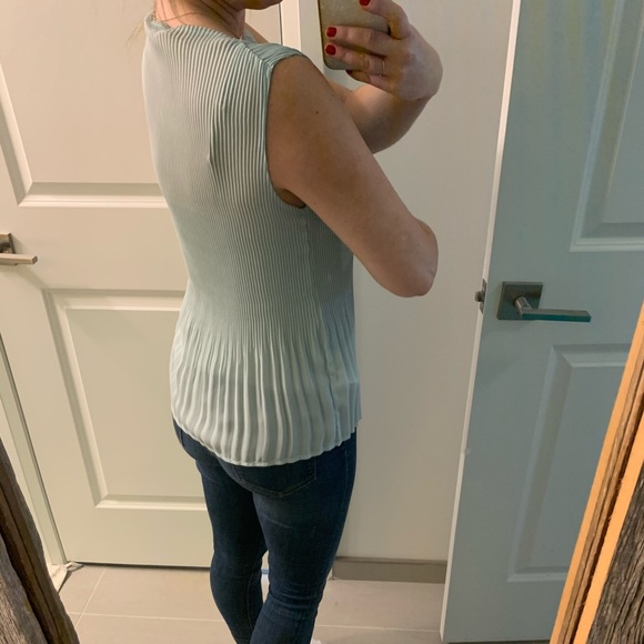 Dex The Suit Shop blue blouse size xs - Picture 4 of 5